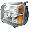2016-2017 Gmc Terrain Head Lamp Driver Side Halogen Denali Model Black Bezel High Quality