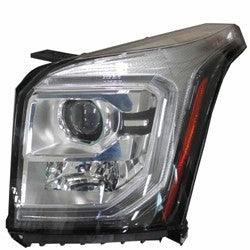 2017-2020 Gmc Yukon Head Lamp Driver Side Halogen Without Logo Second Design High Quality