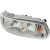 1997-2005 Buick Century Head Lamp Passenger Side With Cornering Lamp High Quality