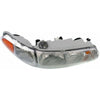 1997-2005 Buick Century Head Lamp Passenger Side With Cornering Lamp High Quality