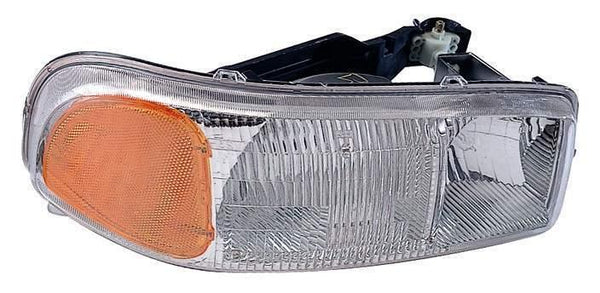 2005-2007 Gmc Sierra Hybrid Head Lamp Passenger Side Exclude Denali High Quality