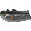 2000-2004 Chevrolet Impala Head Lamp Passenger Side Black Bezel With Center Bulb Shield To Feb 5Th 2004 High Quality