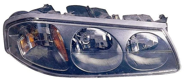 2000-2004 Chevrolet Impala Head Lamp Passenger Side Black Bezel With Center Bulb Shield To Feb 5Th 2004 High Quality