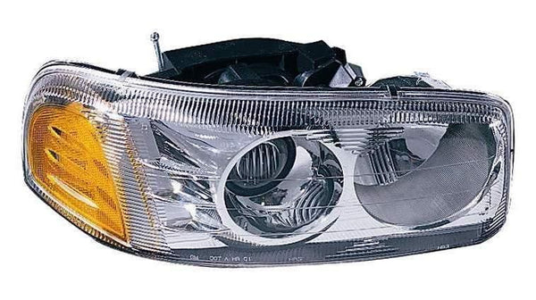 2002-2007 Gmc Denali 1500 Head Lamp Passenger Side High Quality