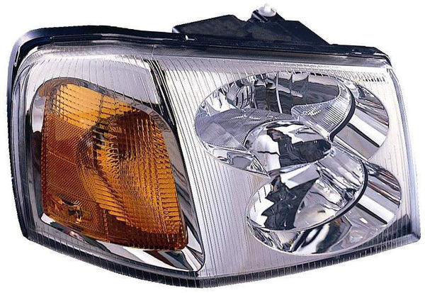Head Lamp Passenger Side Gmc Envoy 2002-2009 Capa