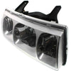 2002-2004 Saturn Vue Head Lamp Passenger Side Black Rim High Quality