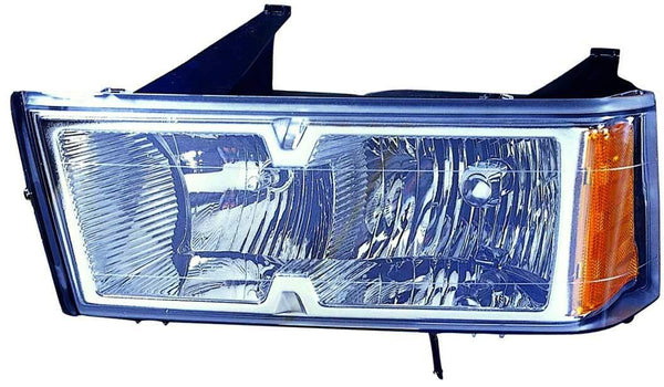 2005-2008 Gmc Canyon Head Lamp Passenger Side Xtreme With Chrome Bezel High Quality