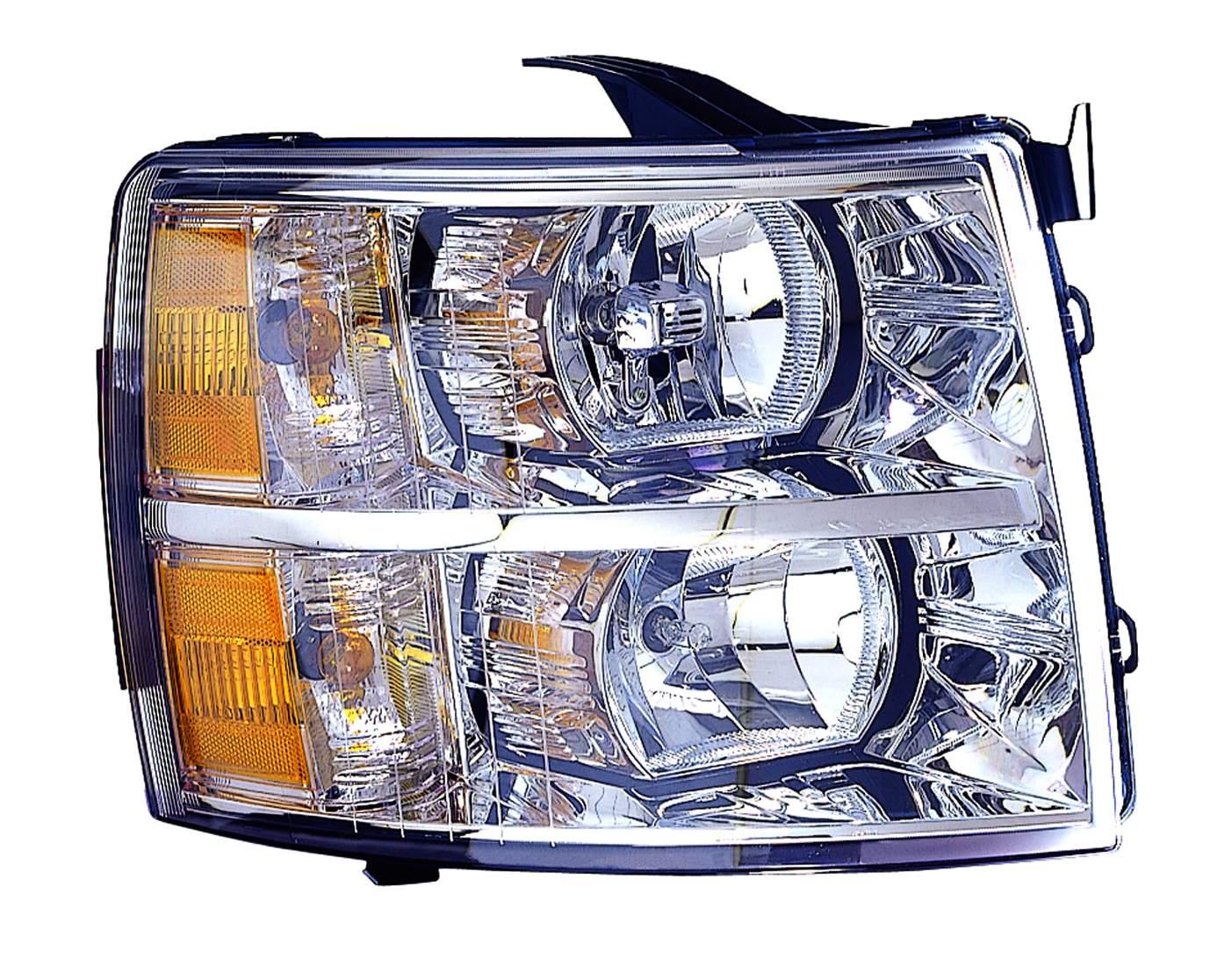 Phare avant côté passager pour Chevrolet Silverado 2500 (2007-2010), haute qualité, référence GM2503280