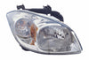 2005-2010 Chevrolet Cobalt Head Lamp Passenger Side Smokey Housing With Brkt/ Clear Lens High Quality