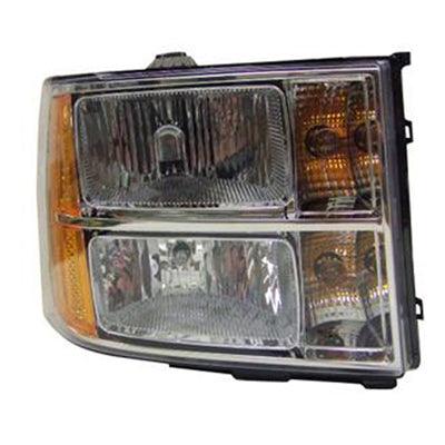 Head Lamp Passenger Side Gmc Sierra 1500 2007-2013 Capa