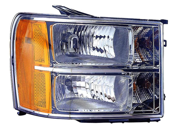 2007-2013 Gmc Sierra 1500 Head Lamp Passenger Side High Quality