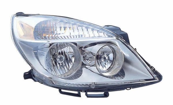 2007 Saturn Aura Head Lamp Passenger Side 1St Design With Bulb Shield For High Beam To 04/11/07 High Quality