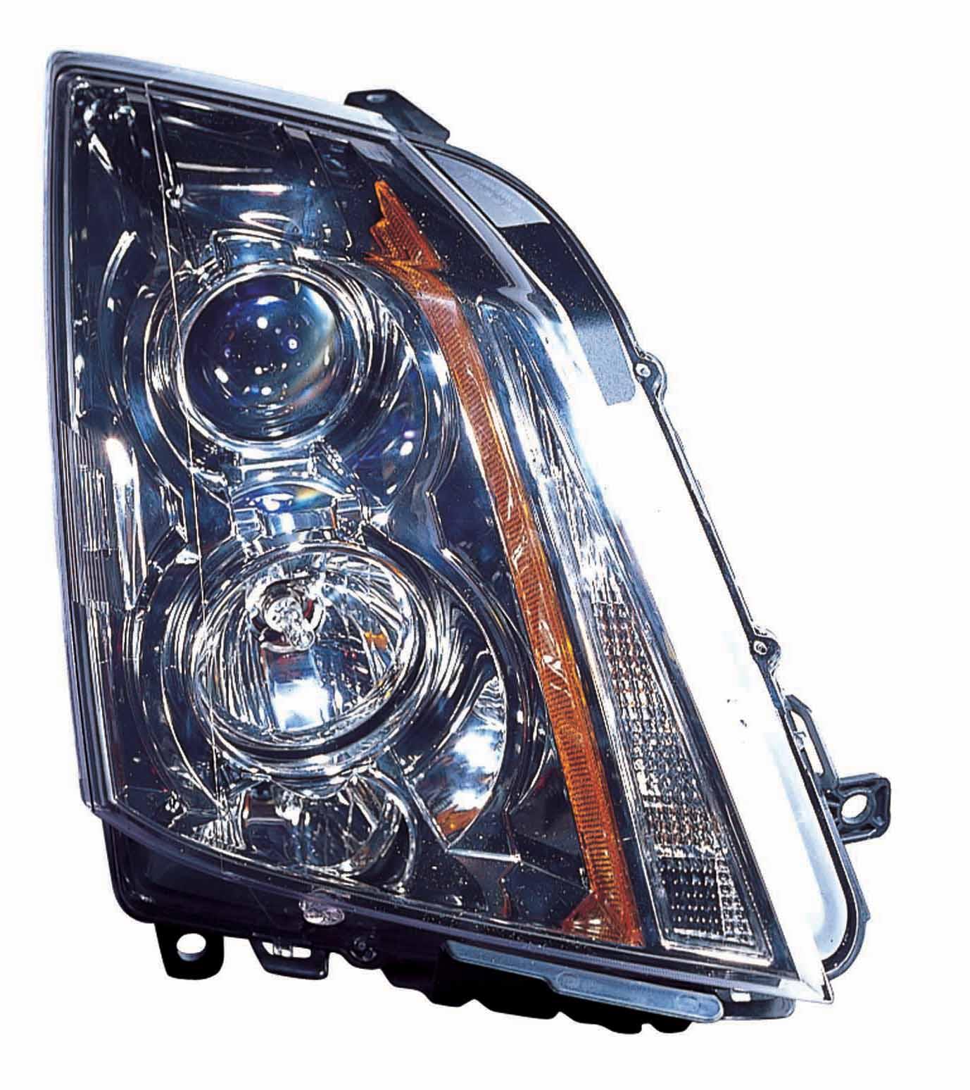 Phare avant côté passager pour Cadillac CTS-V Break 2011-2014, halogène, haute qualité, référence GM2503309