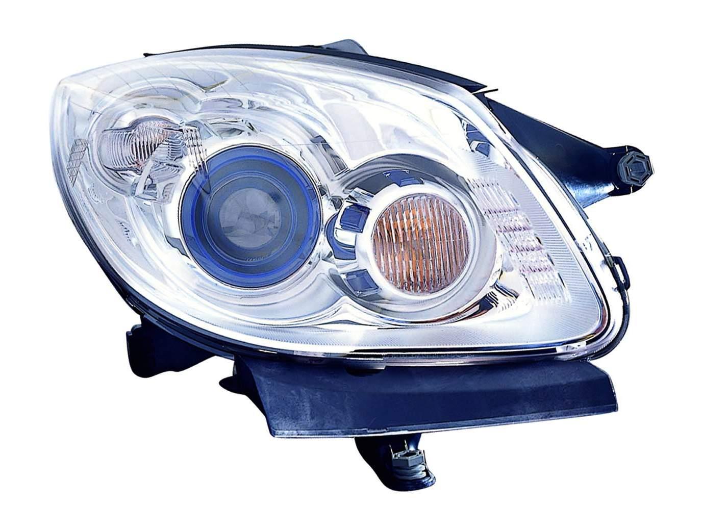 Phare avant côté passager Buick Enclave 2008-2012, ampoule HID sans réglage automatique avec feu de position ambré de haute qualité, GM2503311