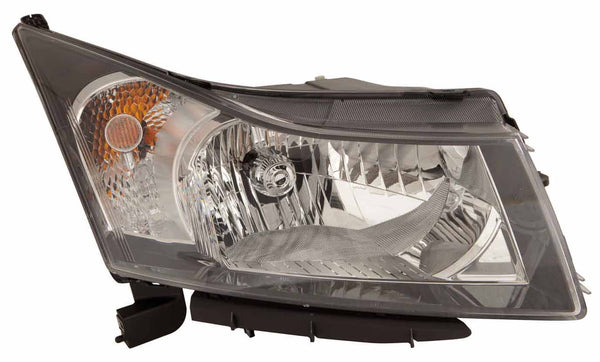 Head Lamp Passenger Side Chevrolet Cruze 2012-2015 2Nd Design Clear Ring Capa , Gm2503361C
