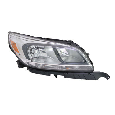 Head Lamp Passenger Side Chevrolet Malibu 2013-2015 Halogen Ls Model Capa , Gm2503363C