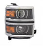 2014-2015 Chevrolet Silverado 1500 Head Lamp Passenger Side Halogen High Quality