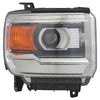 Head Lamp Passenger Side Gmc Denali 2500 2015-2017 Halogen Without Led Capa , Gm2503394C