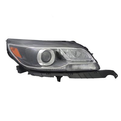 2013-2015 Chevrolet Malibu Head Lamp Passenger Side Hid With Clear Lens 2Nd Design 2013 High Quality