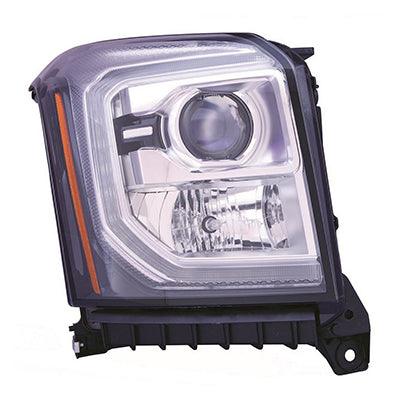 2015-2017 Gmc Yukon Head Lamp Passenger Side Halogen Without Logo Yukon/Yukon Xl/Denali High Quality