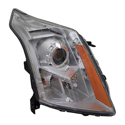 Head Lamp Passenger Side Cadillac Srx 2014-2016 Halogen Capa , Gm2503432C