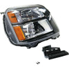 2016-2017 Gmc Terrain Head Lamp Passenger Side Halogen Denali Model Black Bezel High Quality