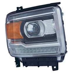 Head Lamp Passenger Side Gmc Denali 2500 2016-2019 Hid For Models With Denali Capa , Gm2503471C