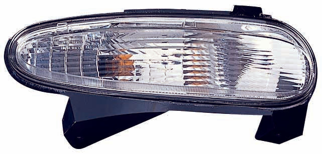 Clignotant avant côté conducteur pour Buick Allure 2005-2008 (dans le pare-chocs), référence Capa, GM2520191C - Hunt Parts