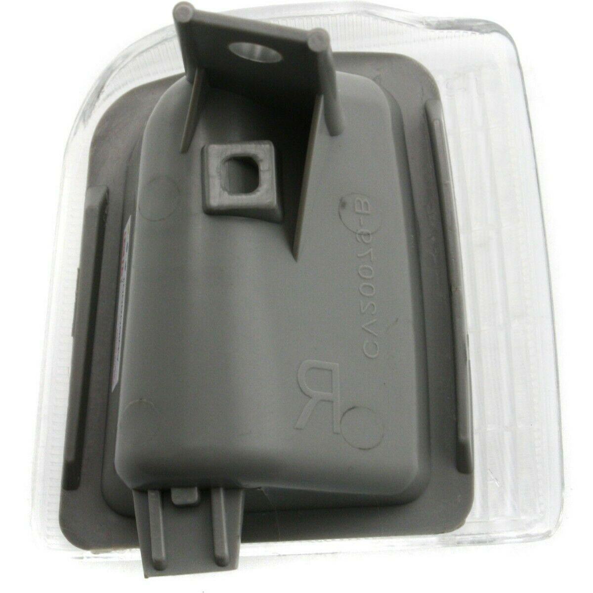 Feu de position latéral côté conducteur pour GMC Safari 1995-2005, à utiliser avec un phare composite (petit modèle), GM2550139V