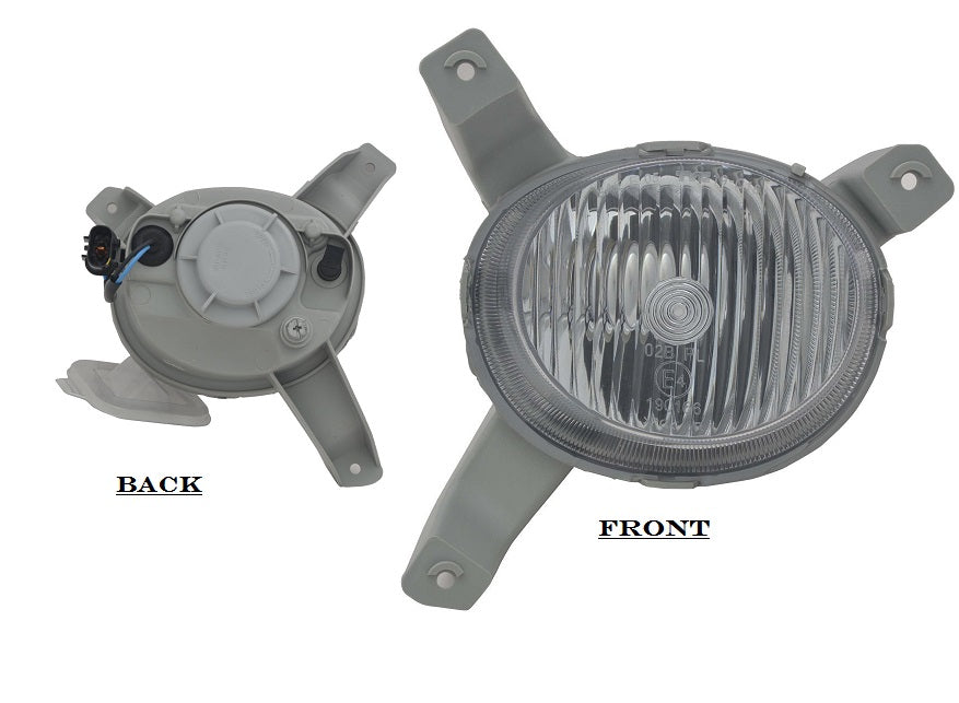 Phare antibrouillard avant droit pour Chevrolet Aveo 2007-2011 Capa, GM2593164C - Hunt Parts