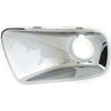 2006-2007 Saturn Vue Fog Lamp Bezel Front Driver Side With Fog Lamp Hole Chrome Without Red Line