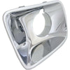 2006-2007 Saturn Vue Fog Lamp Bezel Front Driver Side With Fog Lamp Hole Chrome Without Red Line
