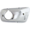 2006-2007 Saturn Vue Fog Lamp Bezel Front Driver Side With Fog Lamp Hole Chrome Without Red Line