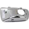 2006-2007 Saturn Vue Fog Lamp Bezel Front Passenger Side With Fog Lamp Hole Chrome Without Red Line