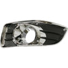 2008 Chevrolet Malibu Classic Fog Lamp Bezel Front Driver Side Chrome/Black Lt/Ltz Model/Classic