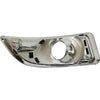 2006-2007 Chevrolet Malibu Maxx Fog Lamp Bezel Front Driver Side Chrome/Black Lt/Ltz Model/Classic