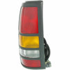 2001-2003 Gmc Sierra 1500 Tail Lamp Driver Side 3500 Black Bezel High Quality