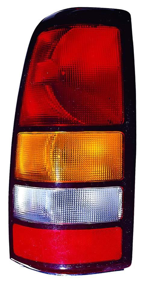 2005-2007 Gmc Sierra Hybrid Tail Lamp Driver Side Fleet Side High Quality