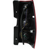 2007-2011 Gmc Yukon Tail Lamp Driver Side Exclude Denali With Red Outer Lens High Quality