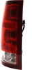 2007-2013 Gmc Sierra 2500 Tail Lamp Driver Side Exclude Base/Dually/Denali Without Dark Red Trim With Large 3047 Back-Up Bulb High Quality