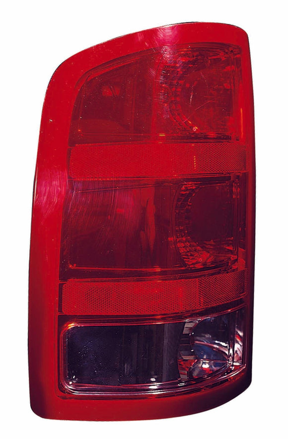 2007-2013 Gmc Sierra 2500 Tail Lamp Driver Side Exclude Base/Dually/Denali Without Dark Red Trim With Large 3047 Back-Up Bulb High Quality