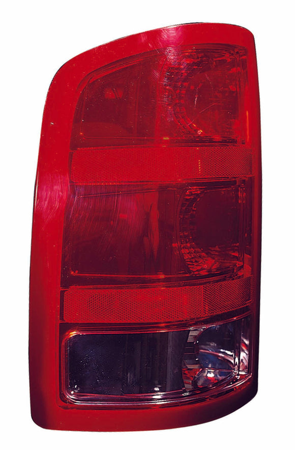 Tail Lamp Driver Side Gmc Sierra Hybrid 2009-2013 Exclude Base/Dually/Denali Without Dark Red Trim With Large 3047 Back-Up Bulb Capa , Gm2800208C
