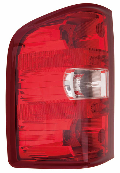 Tail Lamp Driver Side Chevrolet Silverado 1500 2010-2011 2Nd Design For All 2500/3500 Dually Models/ 2Nd Design 2010 1500/ All 2011 1500 Capa , Gm2800249C