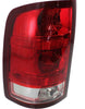 2011-2014 Gmc Sierra 3500 Tail Lamp Driver Side 2Nd Design Without Dark Red Trim With Small Back-Up Bulb Exclude Base/Dually Model High Quality