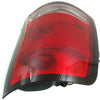 2010-2011 Gmc Sierra 3500 Tail Lamp Driver Side 1500 Base Model Dark Red Trim Small 921 Back-Up Bulb High Quality