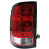 2012-2013 Gmc Sierra 2500 Tail Lamp Driver Side Base Model With Dark Trim/Large Bulb High Quality