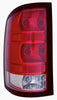 2012-2013 Gmc Sierra 3500 Tail Lamp Driver Side Base Model With Dark Trim/Large Bulb High Quality