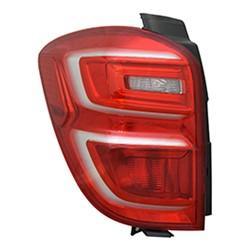 Tail Lamp Driver Side Chevrolet Equinox 2016-2017 Capa