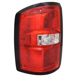 Tail Lamp Driver Side Gmc Sierra 1500 2016-2018 Without Led For Sincle Axle Heavy Duty Model Capa , Gm2800281C