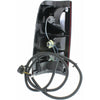 2001-2003 Chevrolet Silverado 1500 Tail Lamp Passenger Side 3500 Black Bezel High Quality